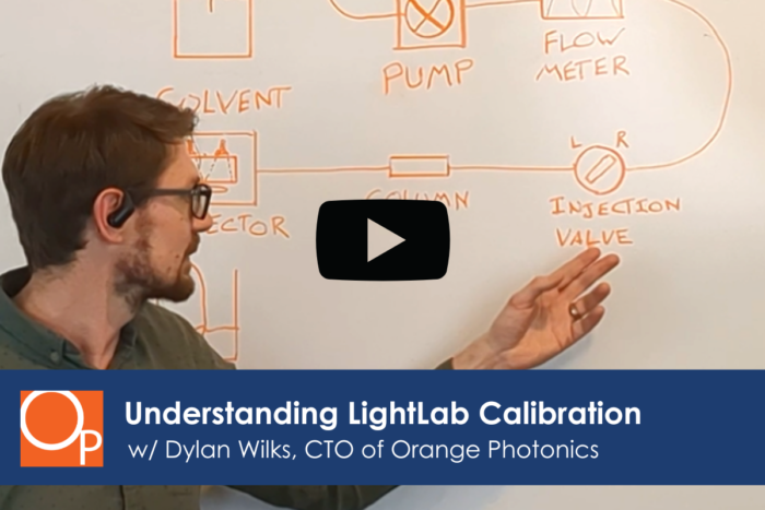 Dylan Wilks CTO Orange Photonics explains LightLab calibration with the first principles methodology.