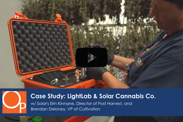 Orange Photonics LightLab In House Testing Cannabis