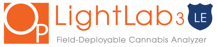 LightLab 3 Law Enforcement Portable Cannabis Analyzer Logo Orange Photonics
